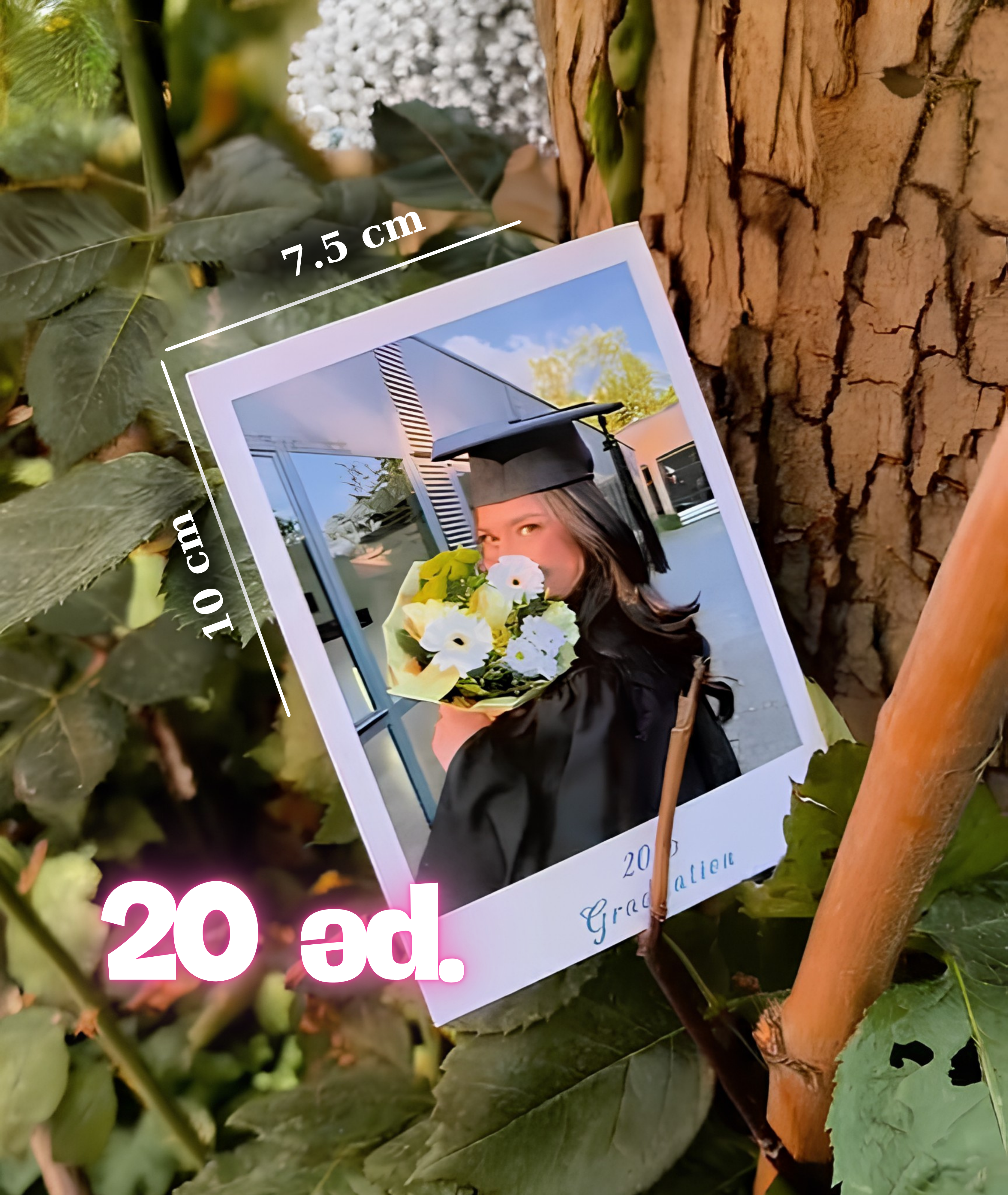Poloroid 7.5x10 (20 əd)