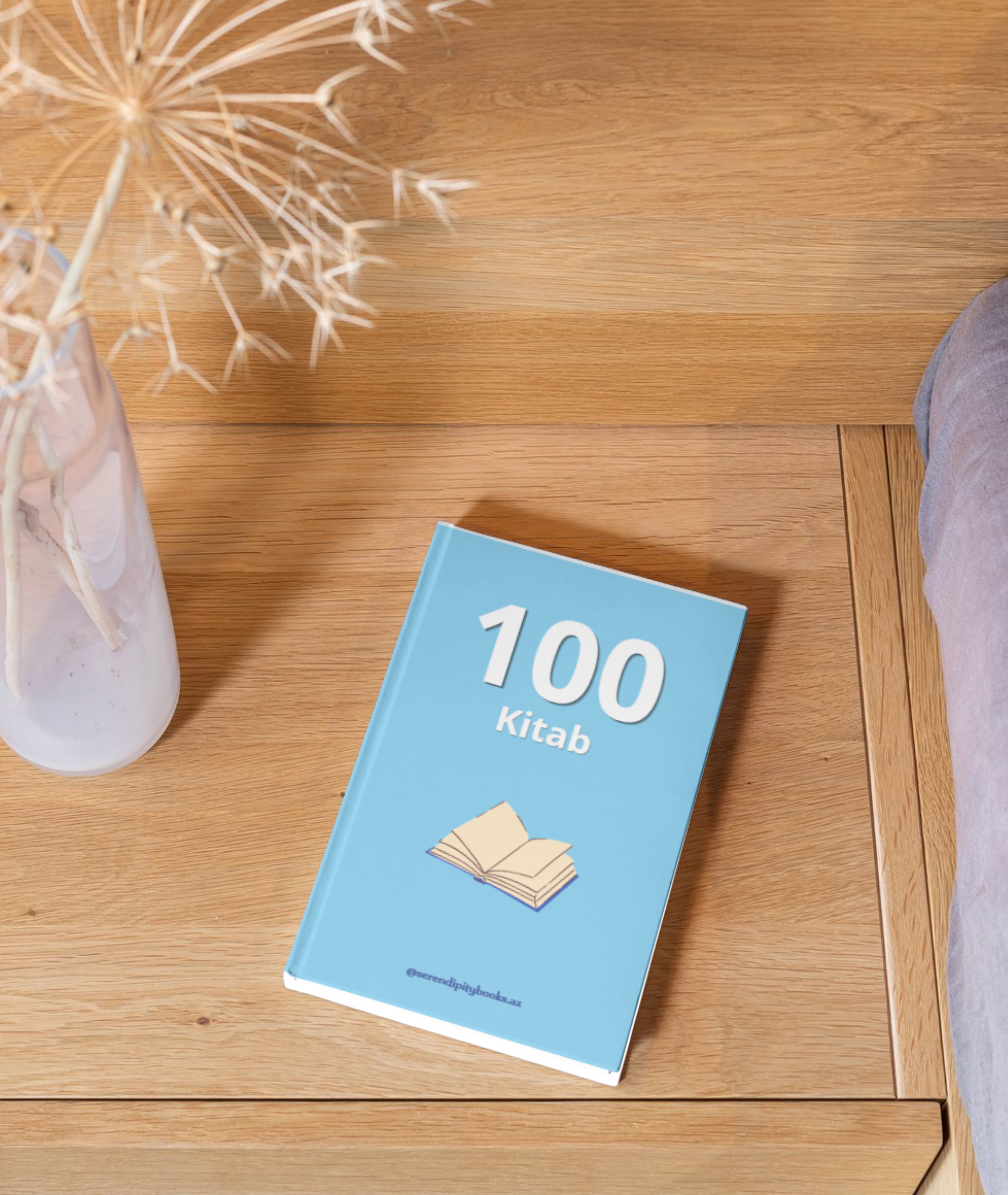 100 kitab jurnalı (mavi)