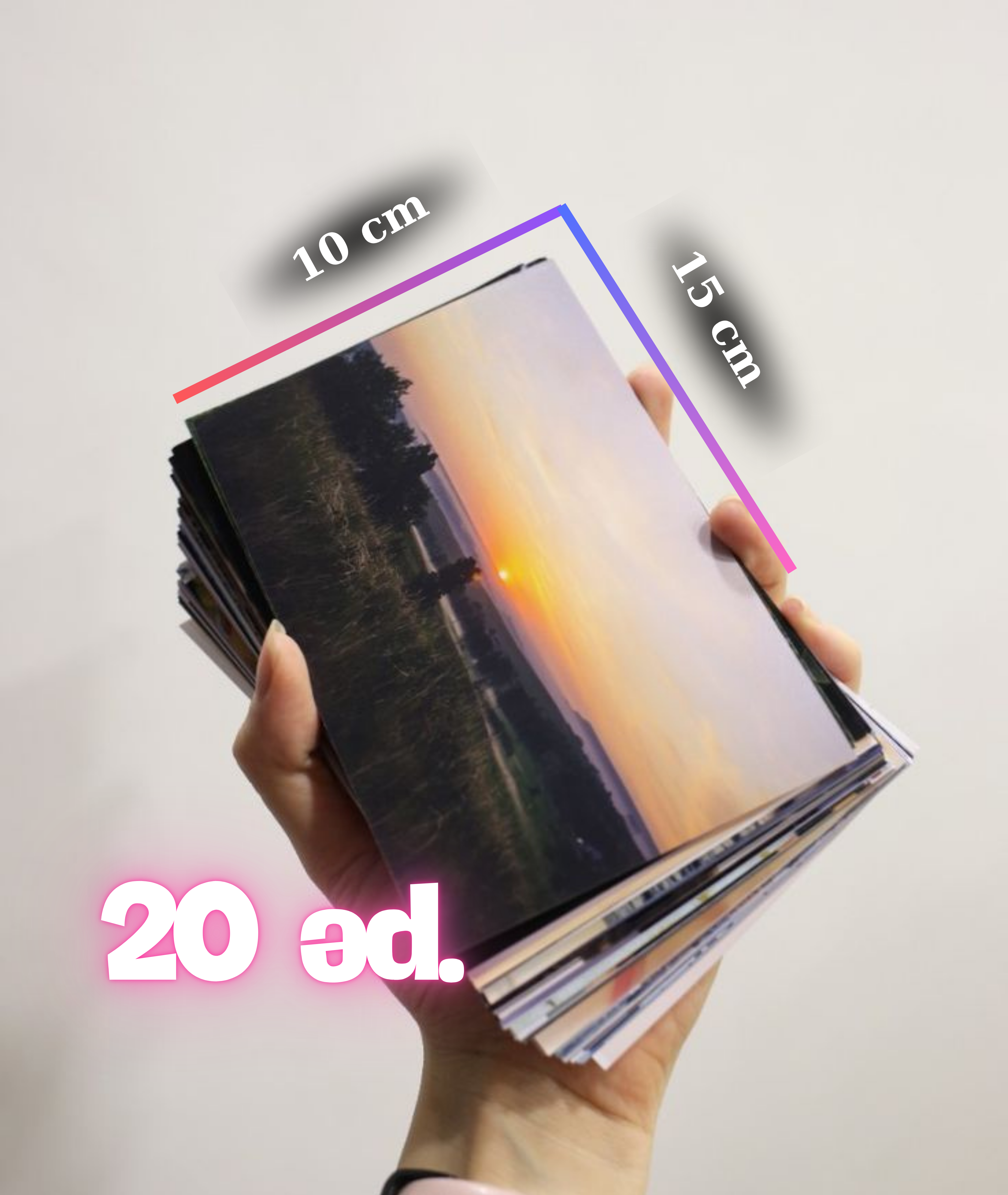 Şəkil 10x15 (20 əd.)