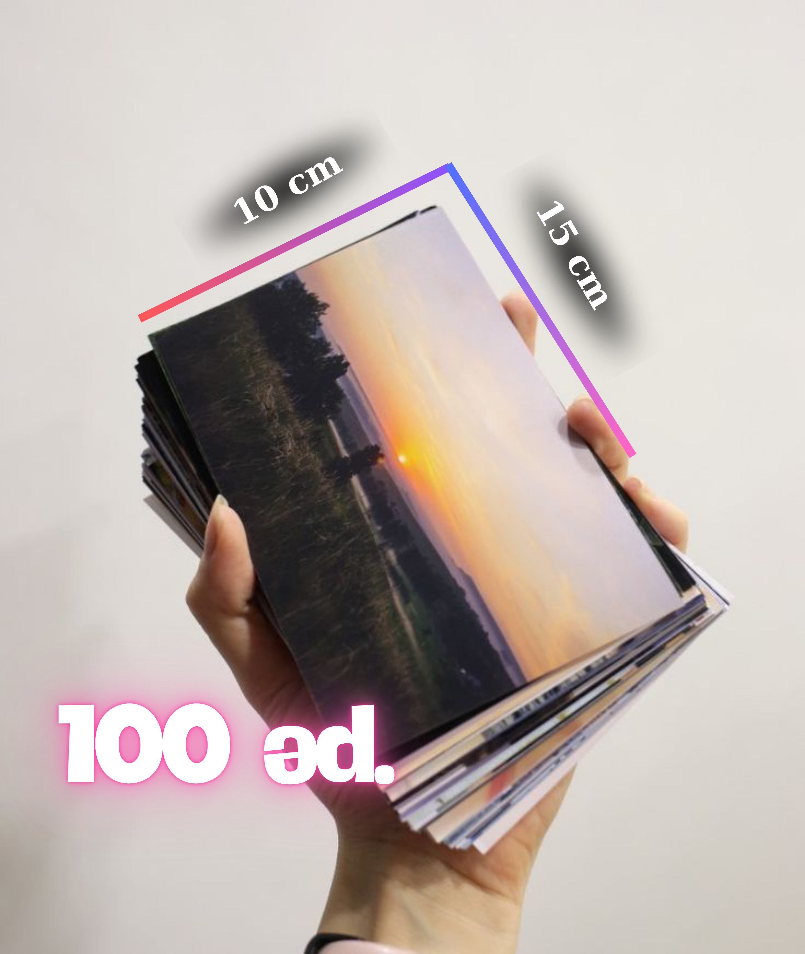 Şəkil 10x15 (100 əd.)